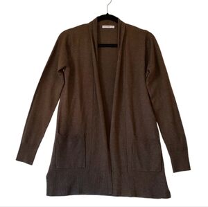 Pink Clover Hunter Green Open Cardigan Sweater Pockets Size Small NWT Stitch Fix